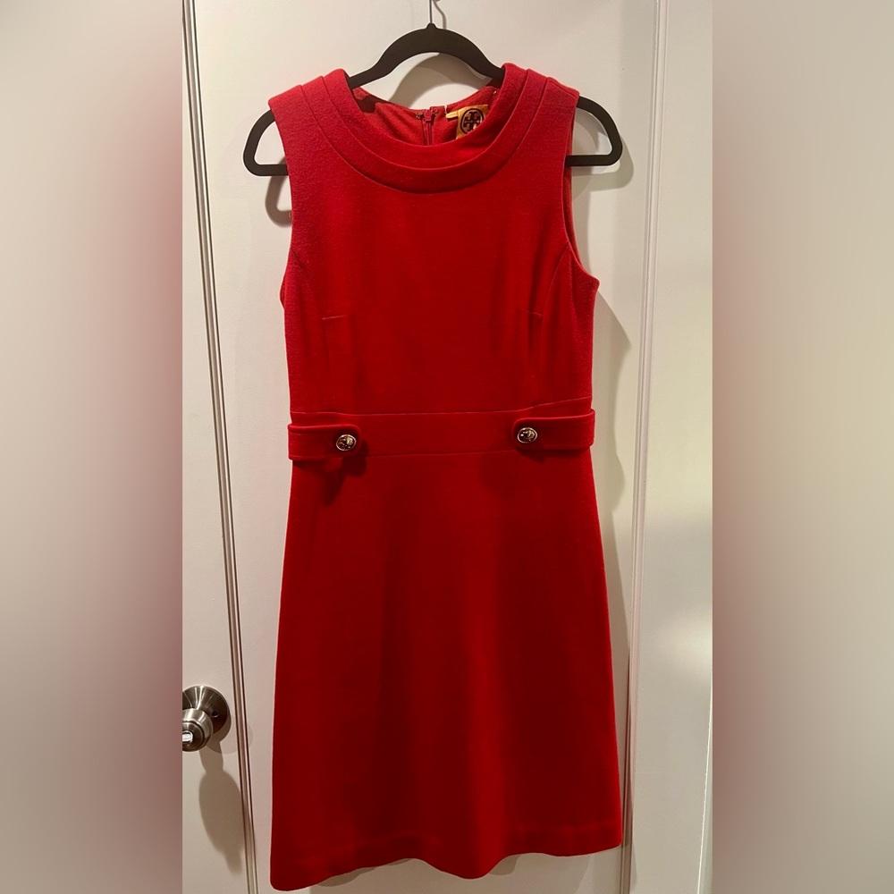 Tory Burch Red Holiday Dress